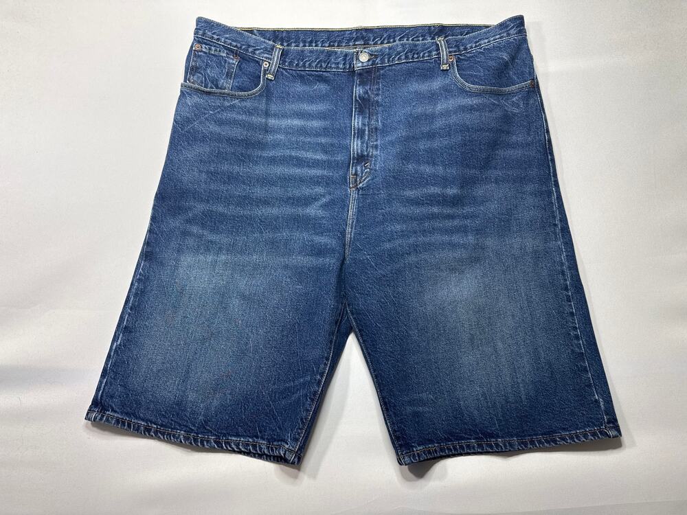 Levi's 569 Men's Loose Fit Blue Denim Shorts - Size 44 (45x12)